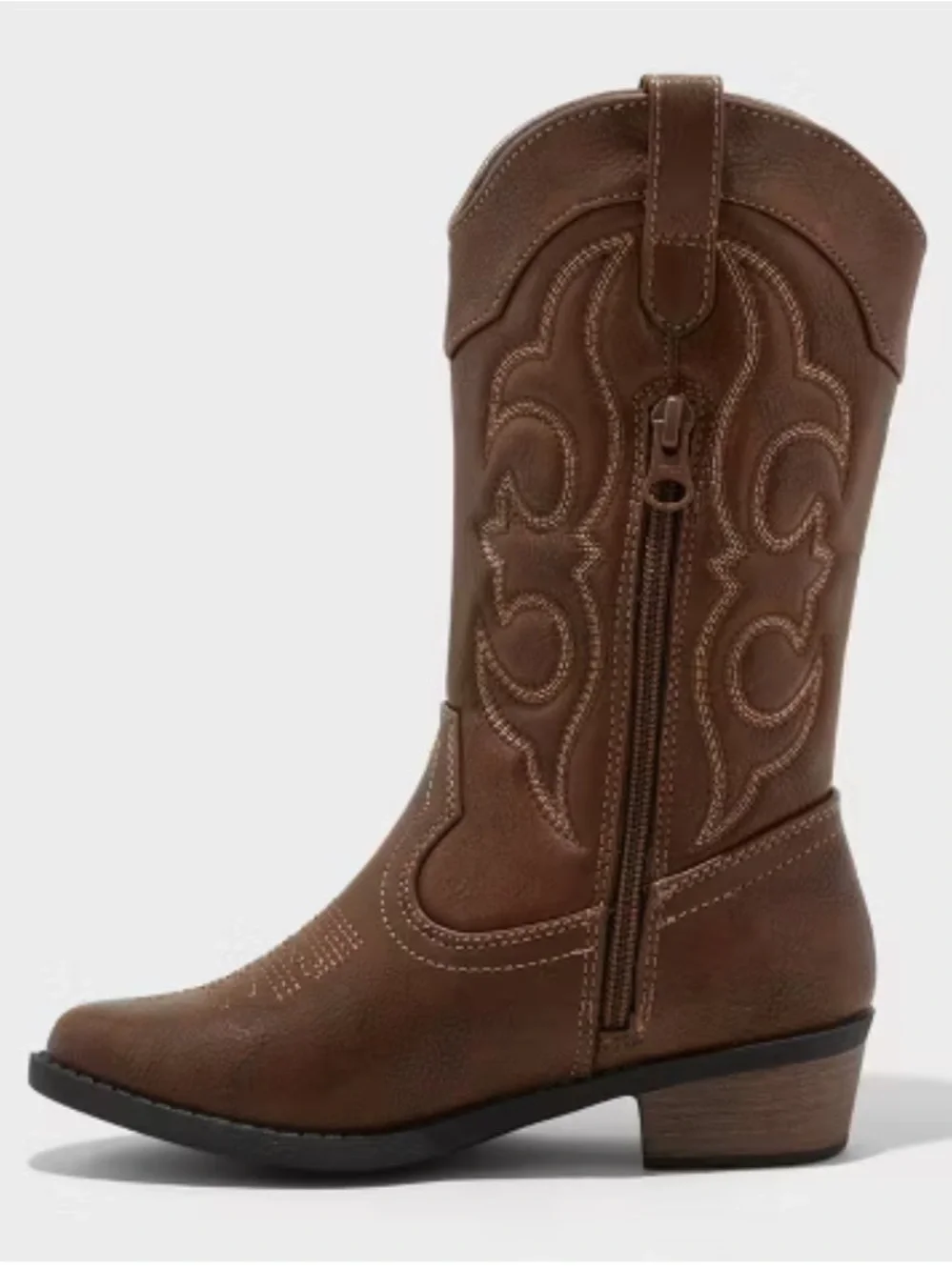 Kids' Montana Western Boots - Cat & Jack™ Brown 3